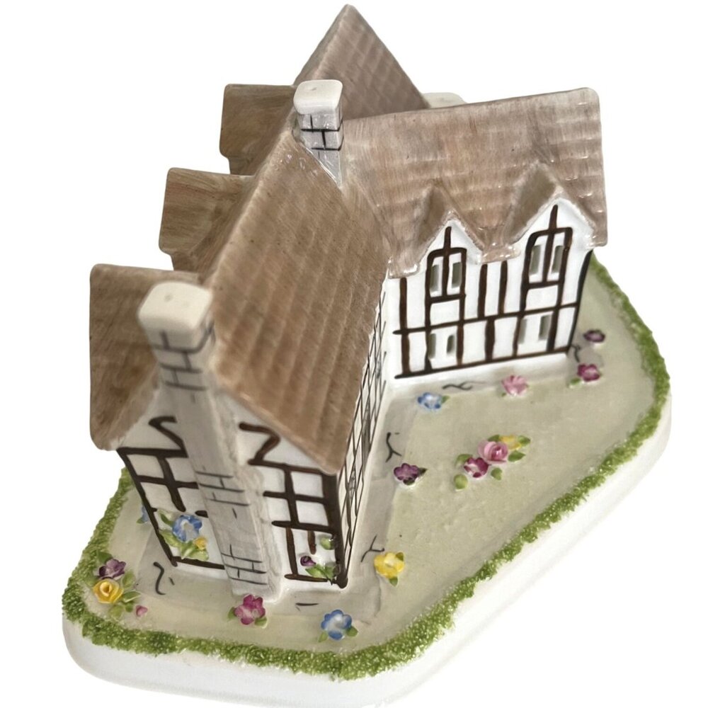 Coalport Shakespeares Birthplace Cottage Collectible Fine Bone China England VTG - Picture 7 of 14